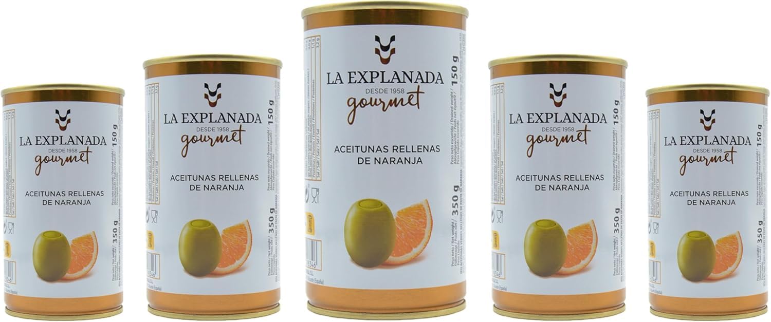 DIE ESPLANADE | Gefüllte Oliven (Orange)