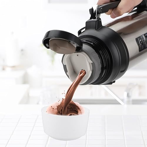 Miniatura 6 de Comvi Botella de agua aislada  68 oz  24 horas caliente y frío  termos para café caliente 24 horas  frasco de café para bebidas calientes  Último