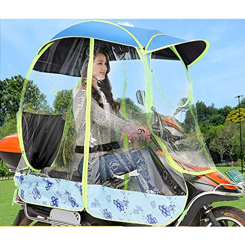 CYGGL Parapluie Voiture électrique Batterie Voiture Moto Pare-Vent Pare-Pluie Cover