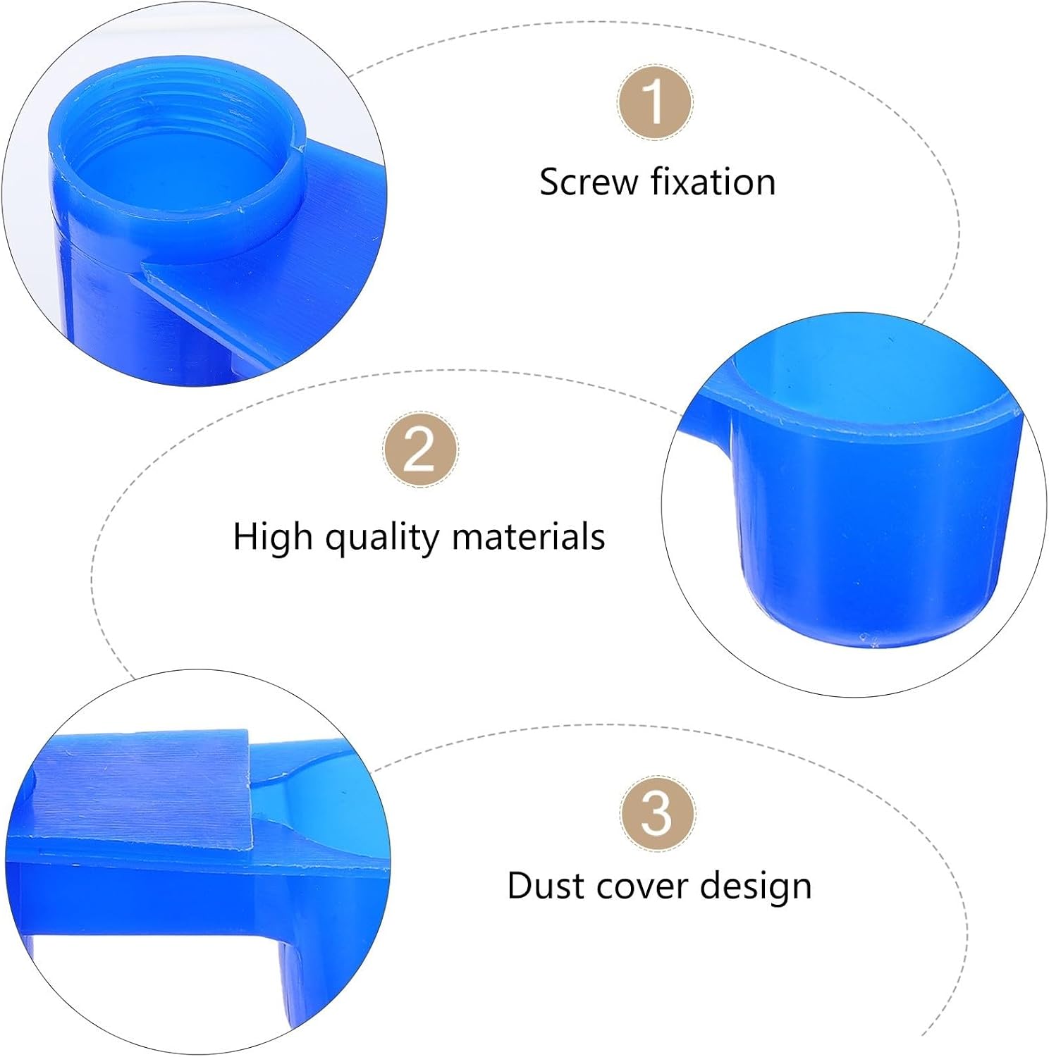 20pcs Plastic Pigeon Water Feeder Cup for Pet Birds and Bird Cages Convenient and Stable with Water Bottle and Drinking