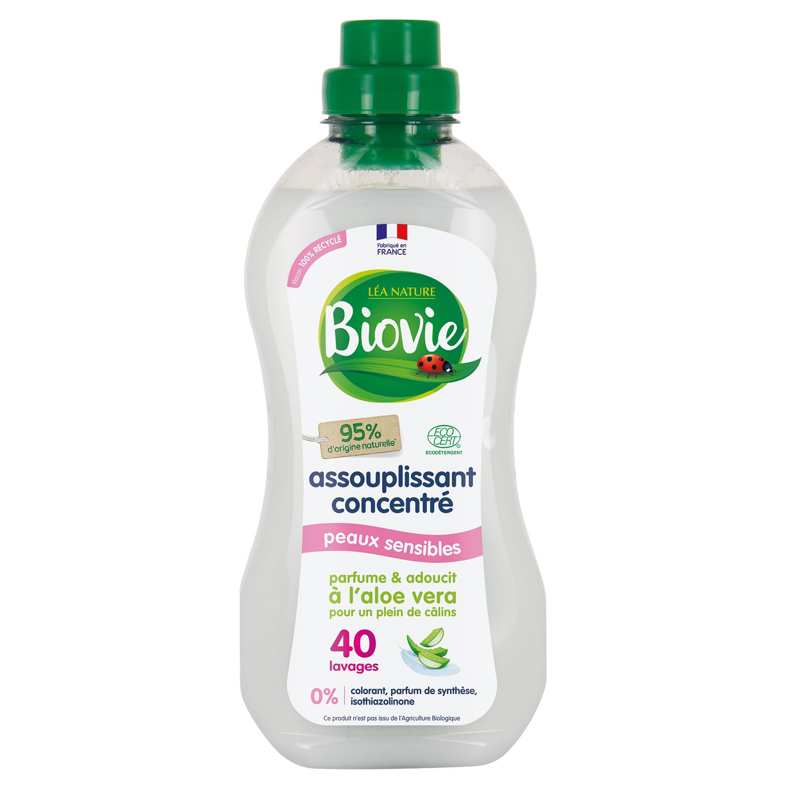 Biovie Care of Laundry Fabric Softener Concentrated Orchard Gentle 1 L