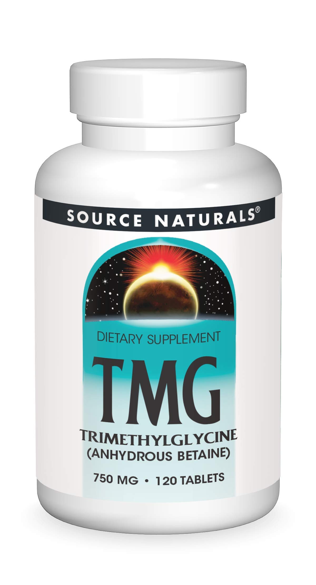 Source Naturals Tmg 750Mg Trimethylglycine 120 Tablets Multi