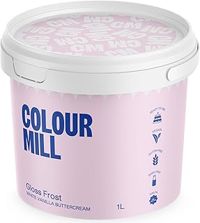 Colour Mill Swiss-Meringue Style Buttercream Frosting – High Gloss Vegan...