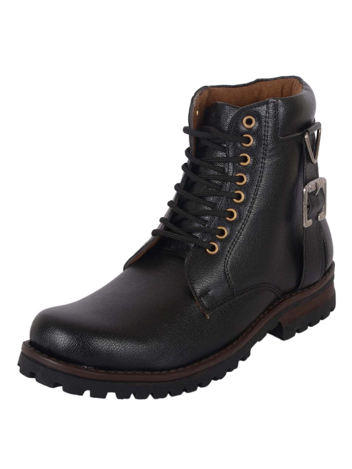 Ryko Mens Black Combat Boots - 9 UK (B086WP2FBB) Amazon Price History, Amazon Price Tracker