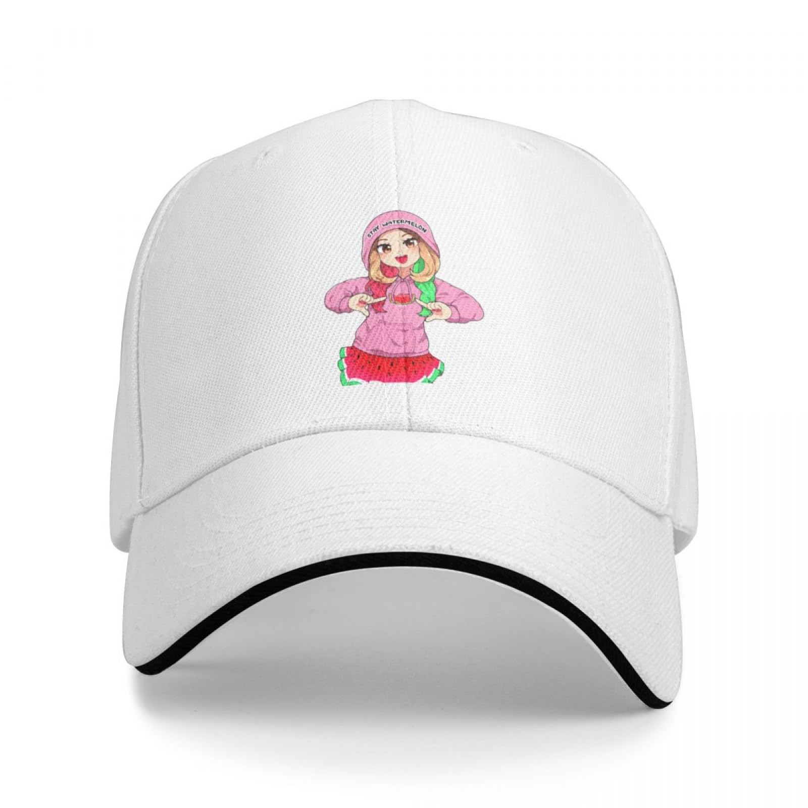 Baseball Cap Ibella Merch Ibella Beauty Girl Watermelon Tshirt for Men Women Shirt Boy Girl Young Shirt Hoodie Long Sleeve Sweat Baseball Cap