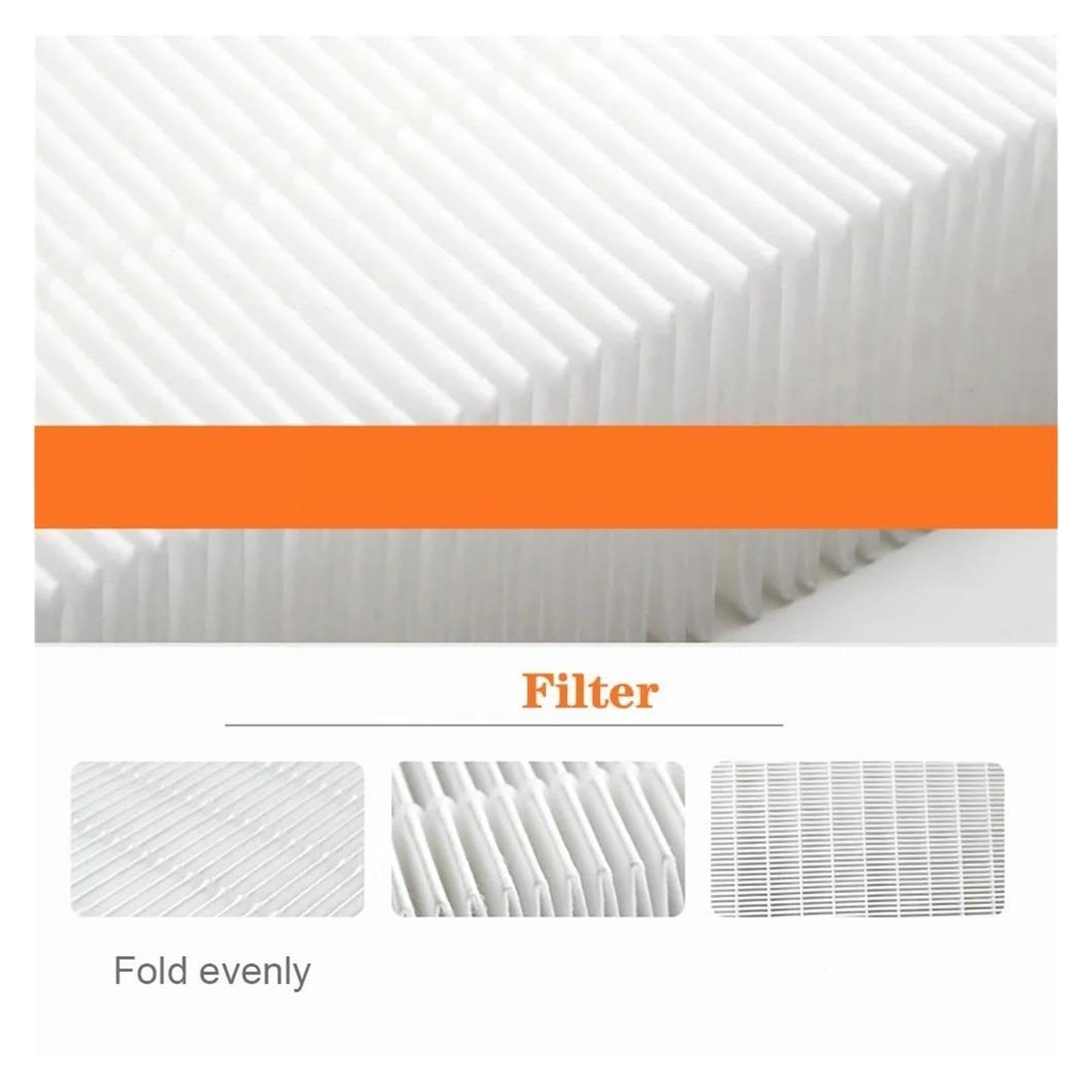 Reemplazo De Filtro H13 Y Filtro De Carbón Compatible With Sharp KC-G60SA KC-G60SA-W Purificador De Aire(1 SET and Humidifier)