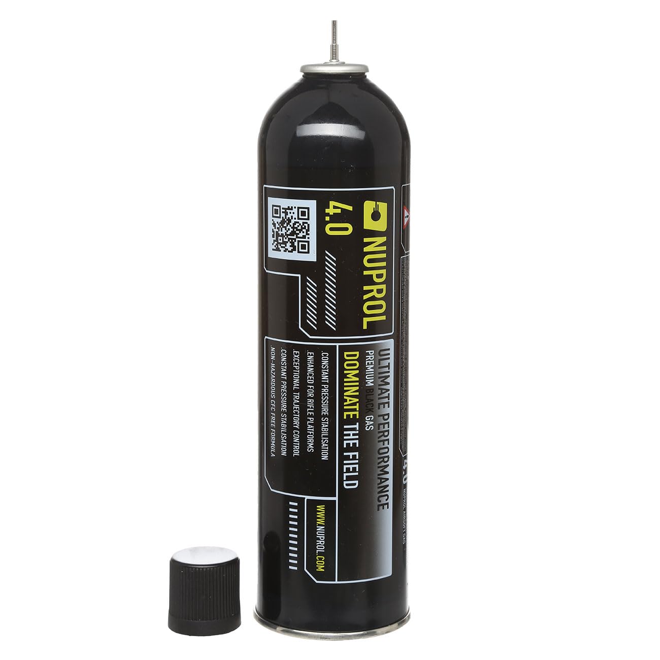 NUPROL 4.0 - Premium Airsoft Gas - 300 g, Schwarz