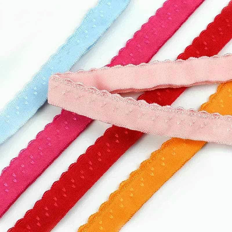 Elastyczna taśma nylonowa, Nylon Sewing Elastic Band Multicolor 11mm Width 10 To 50 Meters(Orange 11mm,50Meters)