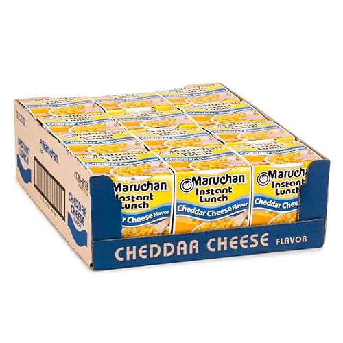 Maruchan Instant Lunch Ramen Noodles, Cheddar Cheese Flavor – Japanese-Style