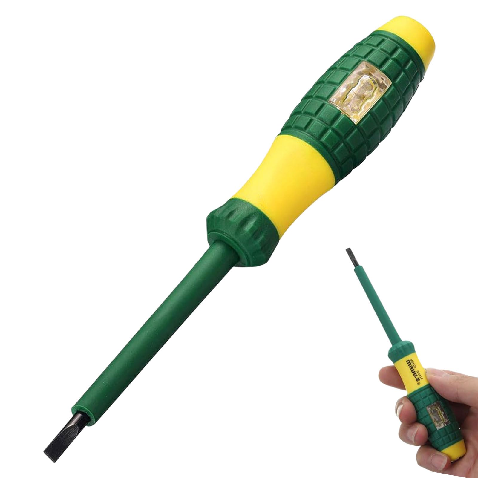 Pen Electric Tester Mains Tester Screwdriver Electrical Screwdriver 220V Voltage Electrical Pen 220V Voltage Electric with Test Power Detector Probe
