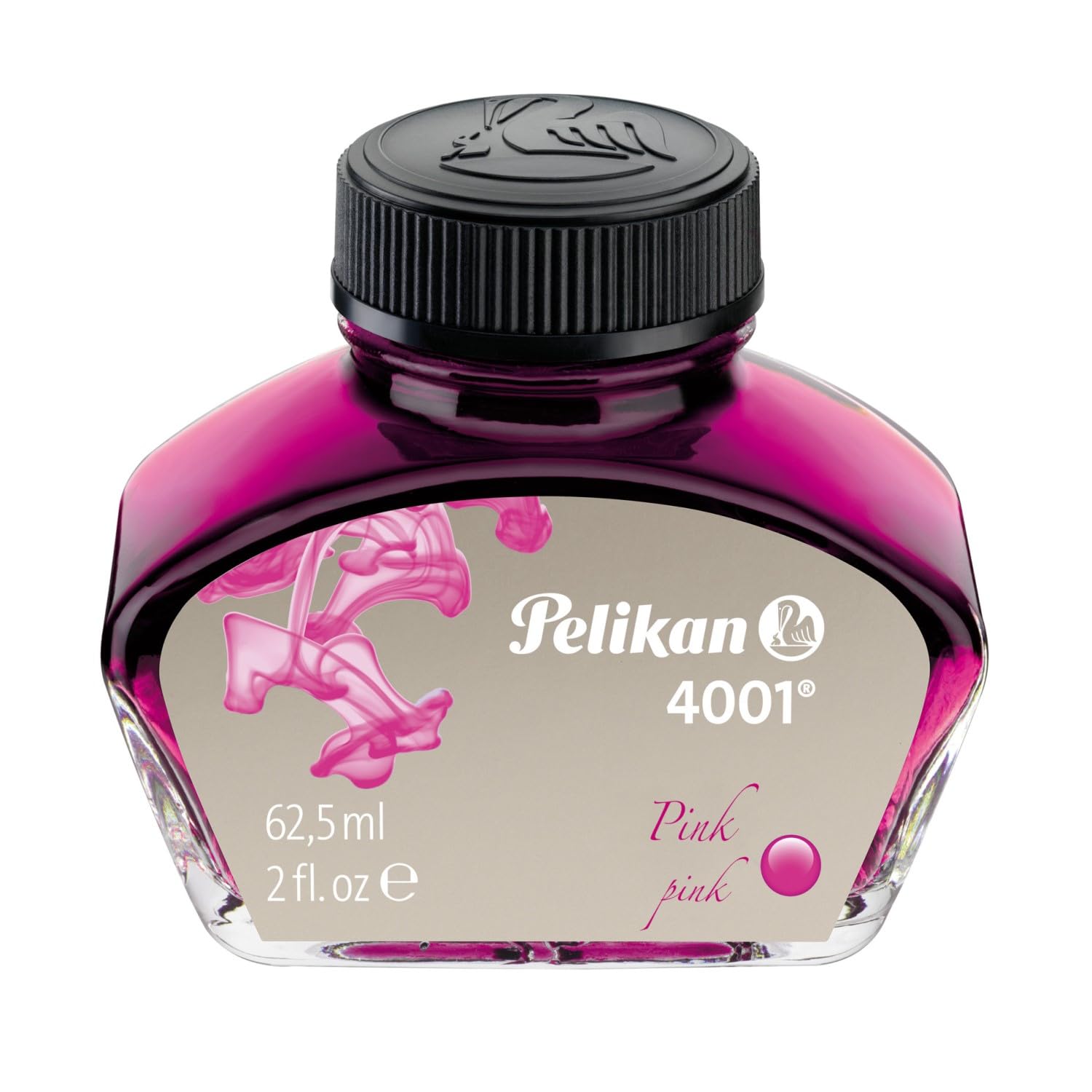 Ink Glass Ink 4001, Pink, 62.5 ml, 1 Glass