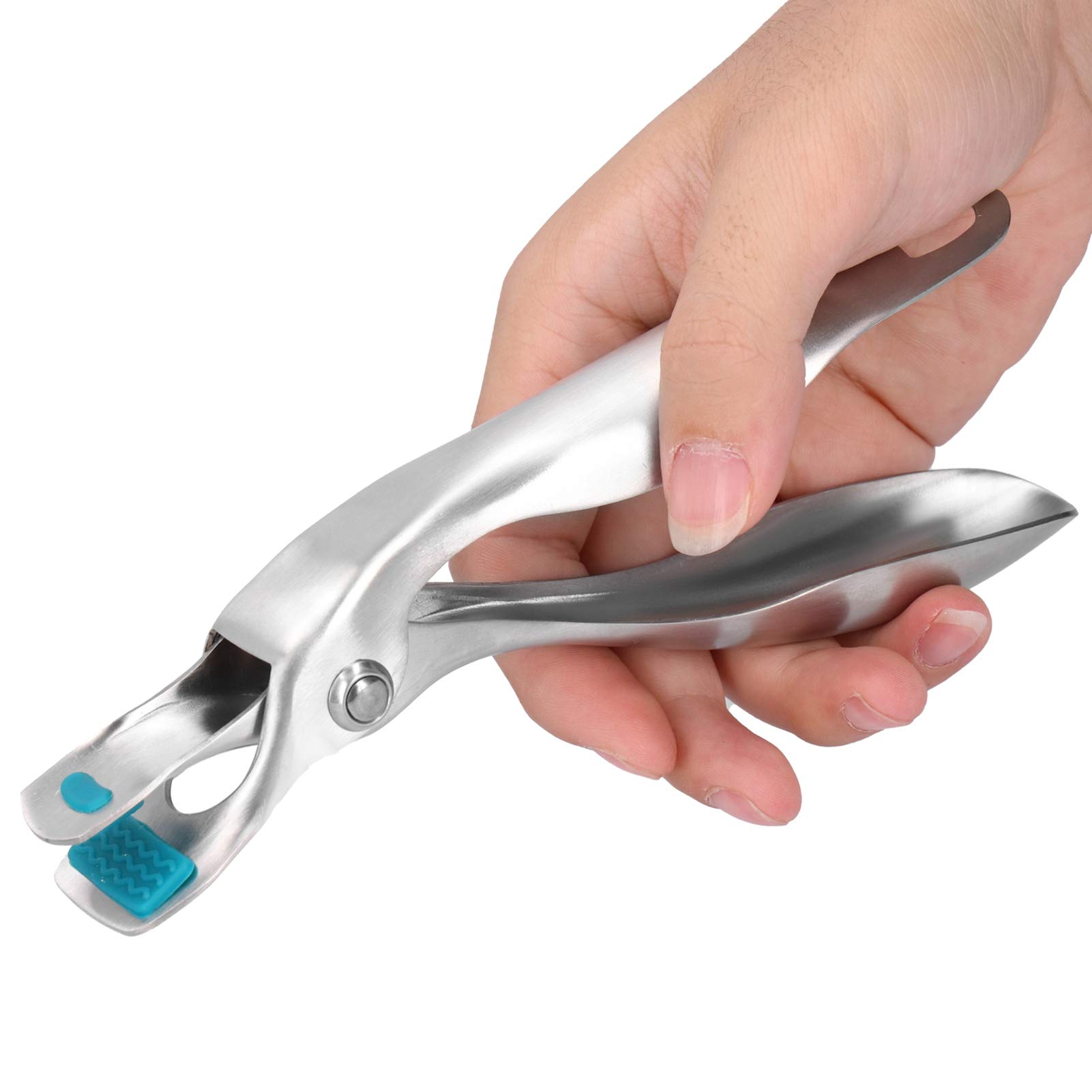 Hot Plate Gripper,Anti Scald Plate Clip Stainless Steel Bowl Dishes Holder Anti Hot Pot Pan Clamp Plate Gripper for Moving Hot Plate or Bowls with Food Out from Instant Pot Microwave Oven