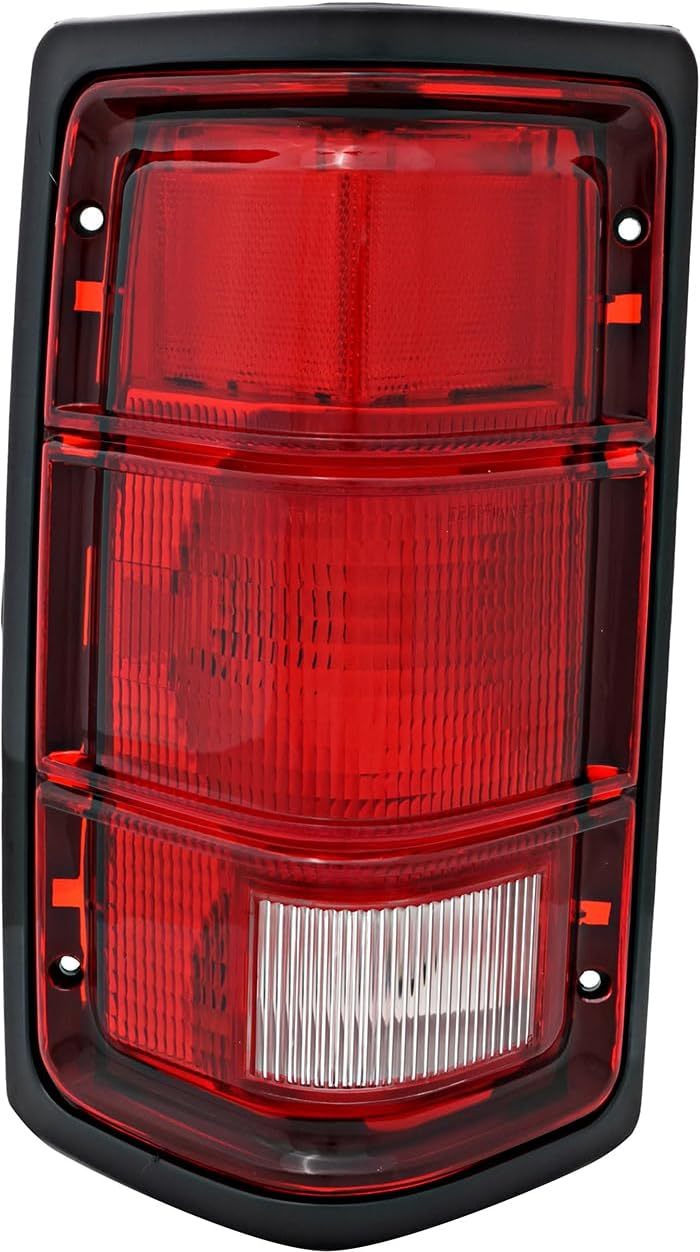 Compatible with Dodge Dakota Tail Lights Lamps Set 1987 1988 1989 1990 1991 1992 1993 1994 1995 1996 Driver and Passenger Side