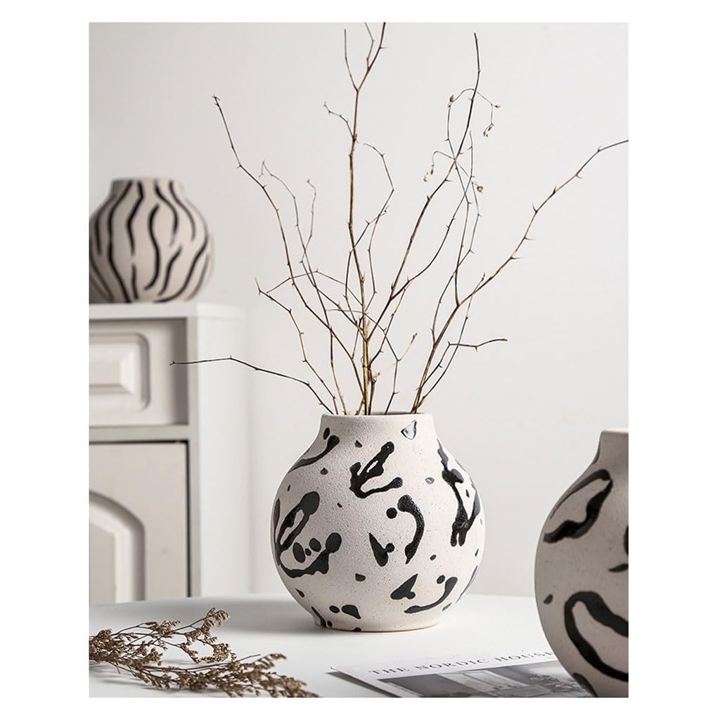 Vaso Vasi Semplici E Versatili, Fioriere Verdi In Ceramica, Tavolini Decorativi, Decorazioni For La Tavola, Composizioni Floreali Moderne Con Elementi Nordici, Creative Vaso In Ceramica(2150 Pink)