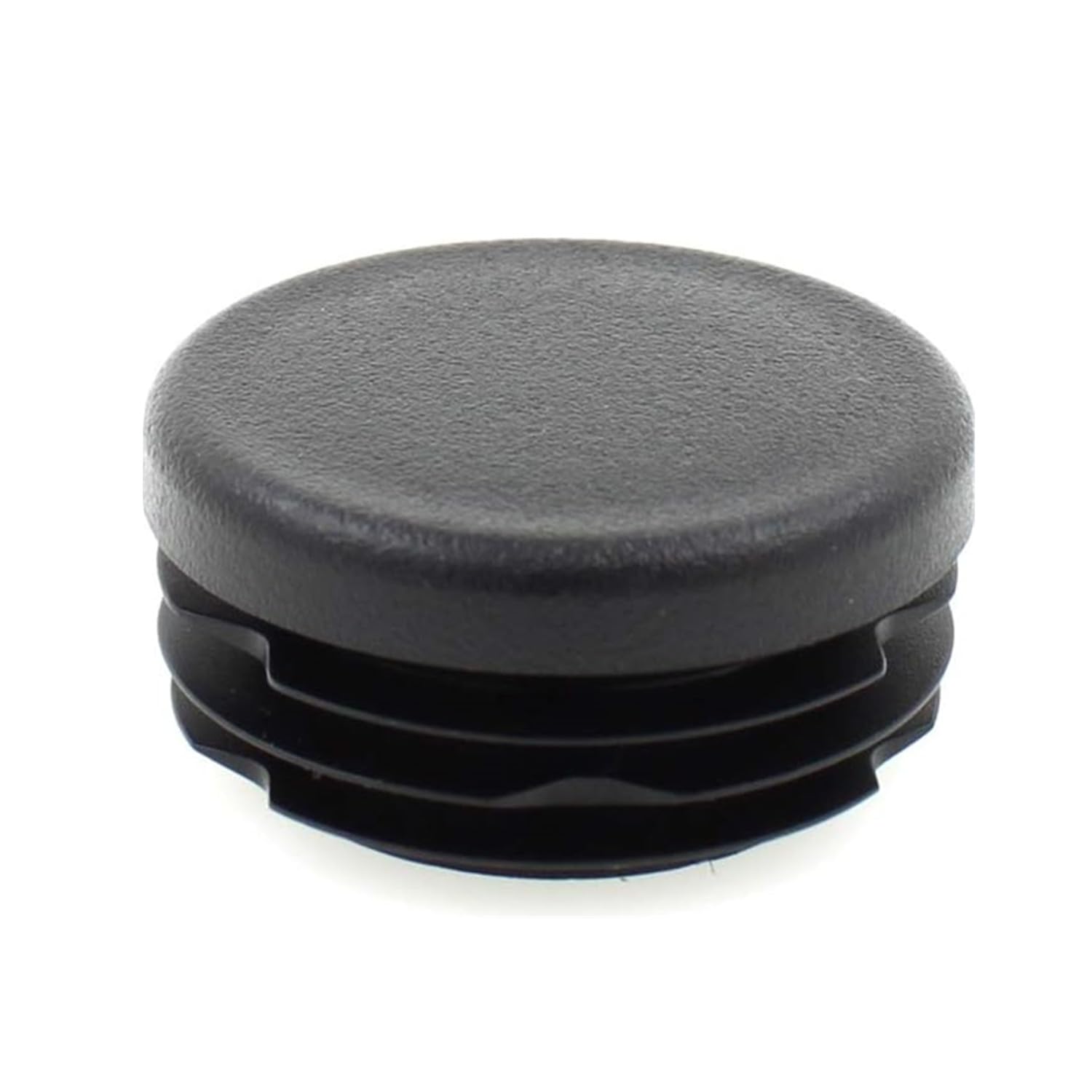 ZELLYA 24 Pcs 1-1/4" Round Black Plastic Plugs, Furniture Finishing Plugs, Plastic Material, for Bench Feet, Table Legs, Bar Stools, Patio Furniture