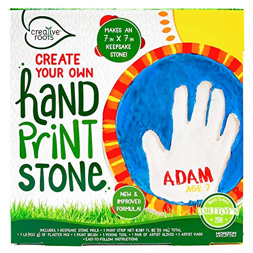 Creative Roots Create Your Own Handprint Stone by Horizon Group USA