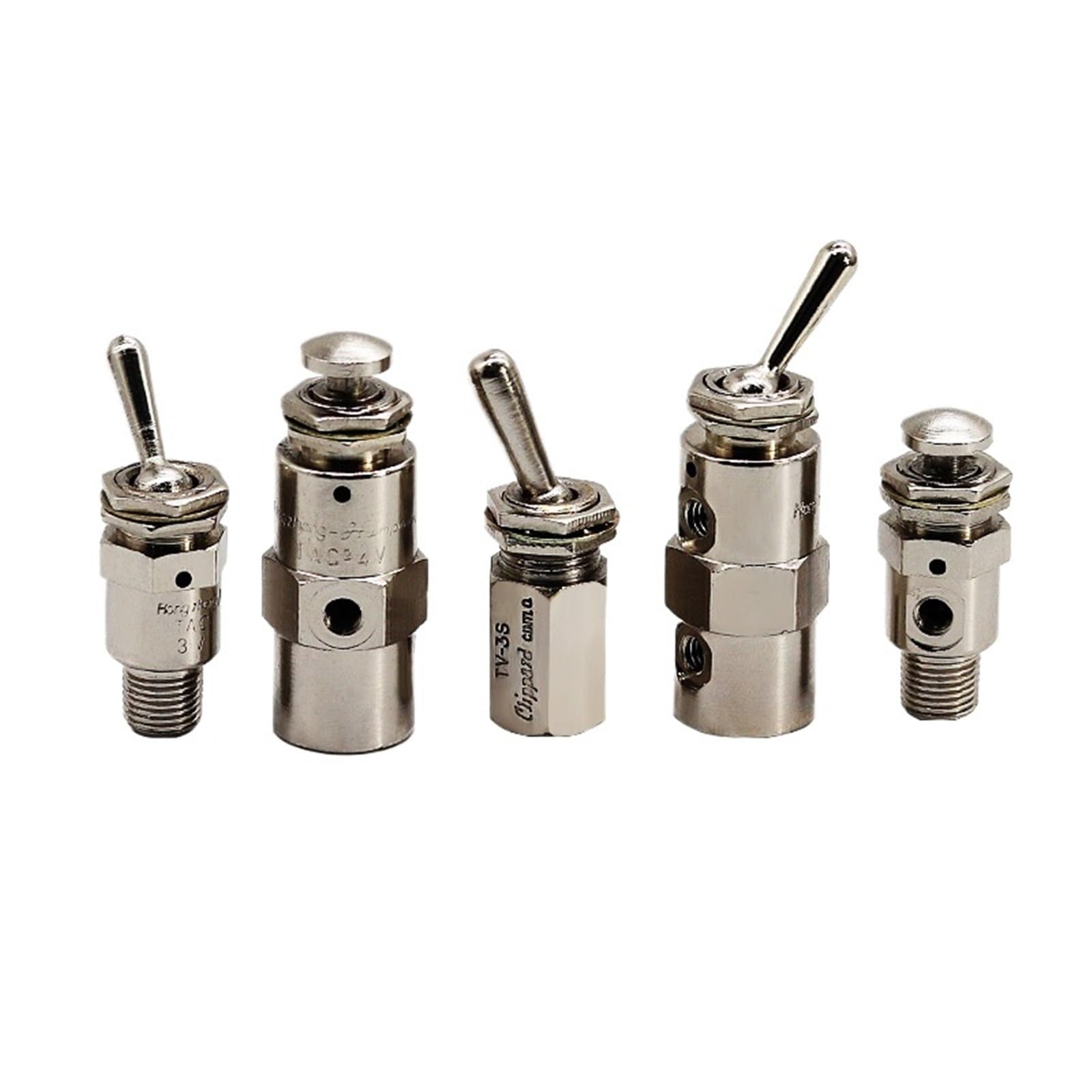 1pcs TAC Pneumatic Button Valve TAC-3V 3P 3S 4V 4P TAC2-31V 31P 41V 41P Mechanical Valve(TAC-4V)