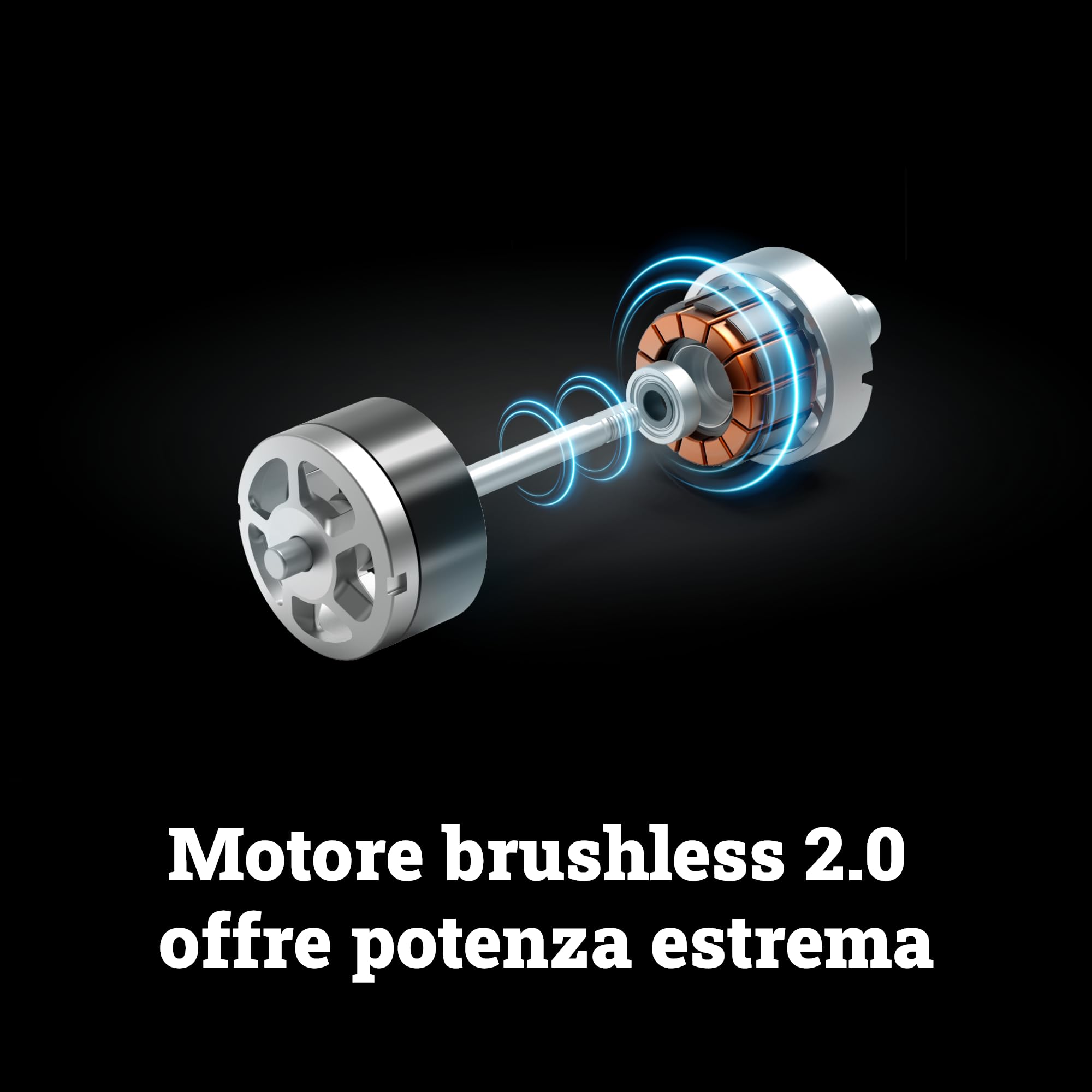 WORX WX356 - Trapano avvitatore a percussione a batteria, 20 V, 85 Nm, motore brushless, 2 marce, 0 – 2200 giri/min, 13 mm, con 2 batterie da 4,0 Ah, caricatore e impugnatura supplementare