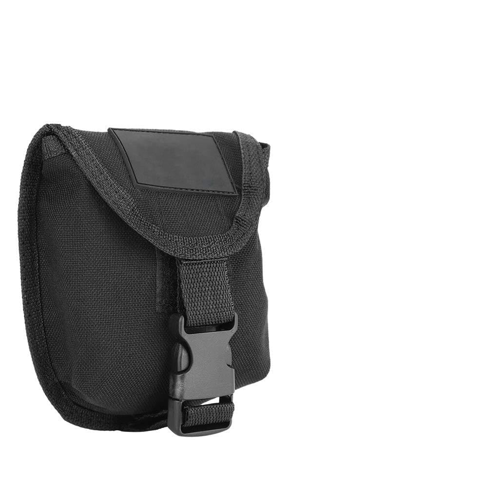 YOUTHINK Diving Weight Pocket 2KG Pack for Carryon Items and Counterweight Lead, for Diving Belt 5CM, Suitable for Divers and Water Sports Enthusiasts (Black)