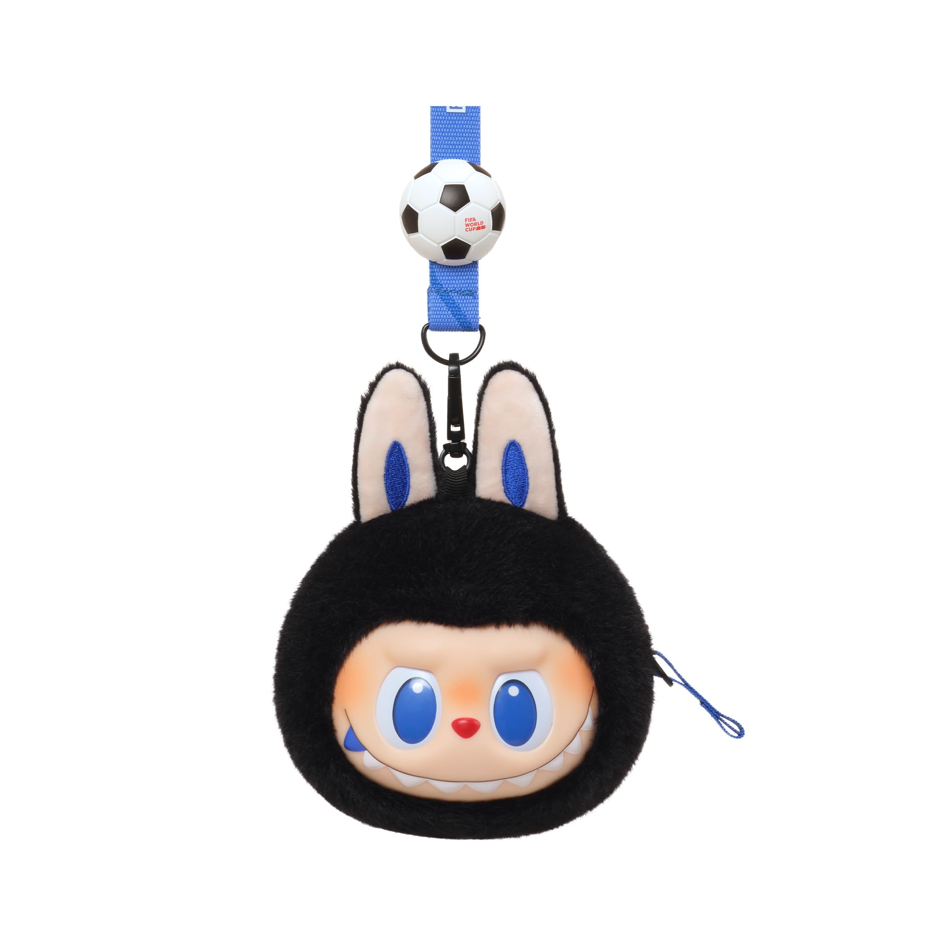 POP MART THE MONSTERS × FIFA SERIES-Vinyl Plush Pendant, Keychain with 15 cm LABUBU Head, FIFA World Cup 2026 Lanyard for Keys, Phones, Gift for Teenagers, Adults, Football Fans - 2