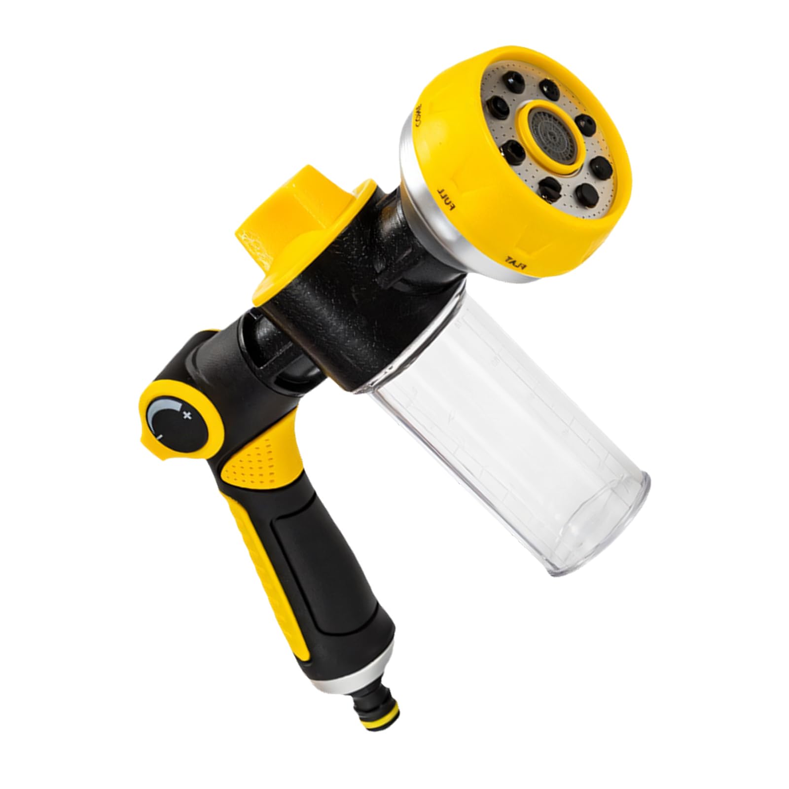 KKXXYQFC Boquilla de Manguera Ajustable con Agarre ergonómico Adecuada para potentes tareas de riego y Limpieza de automóviles Boquilla rociadora de Lavado de vehículos de Uso multipropósito