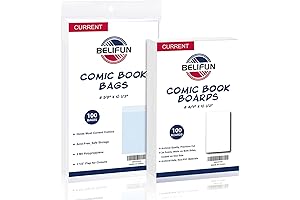100ct Reusable Comic Book Bags & Boards for Comic Protection