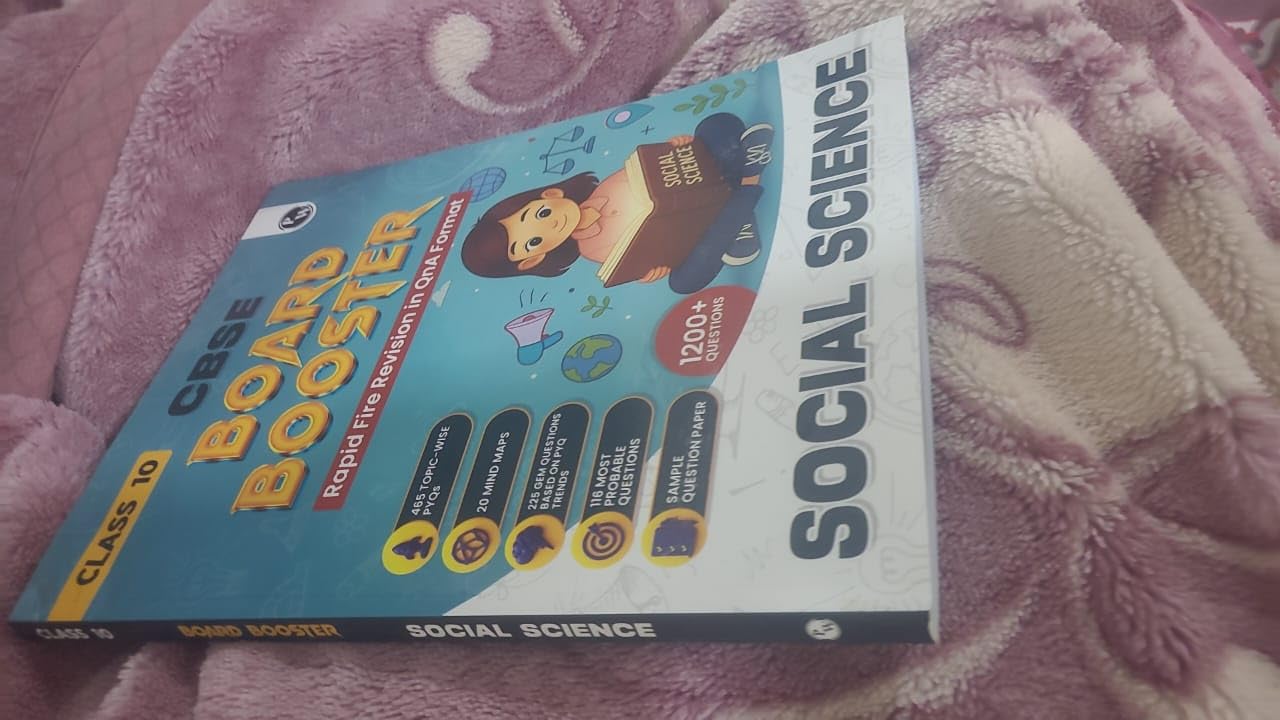 PW CBSE Class 10 Board Booster Social Science Question Bank For 2026 ...