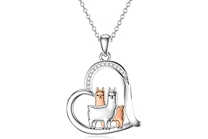 Sterling Silver Llama Necklace: The Perfect Llama Gift for Women