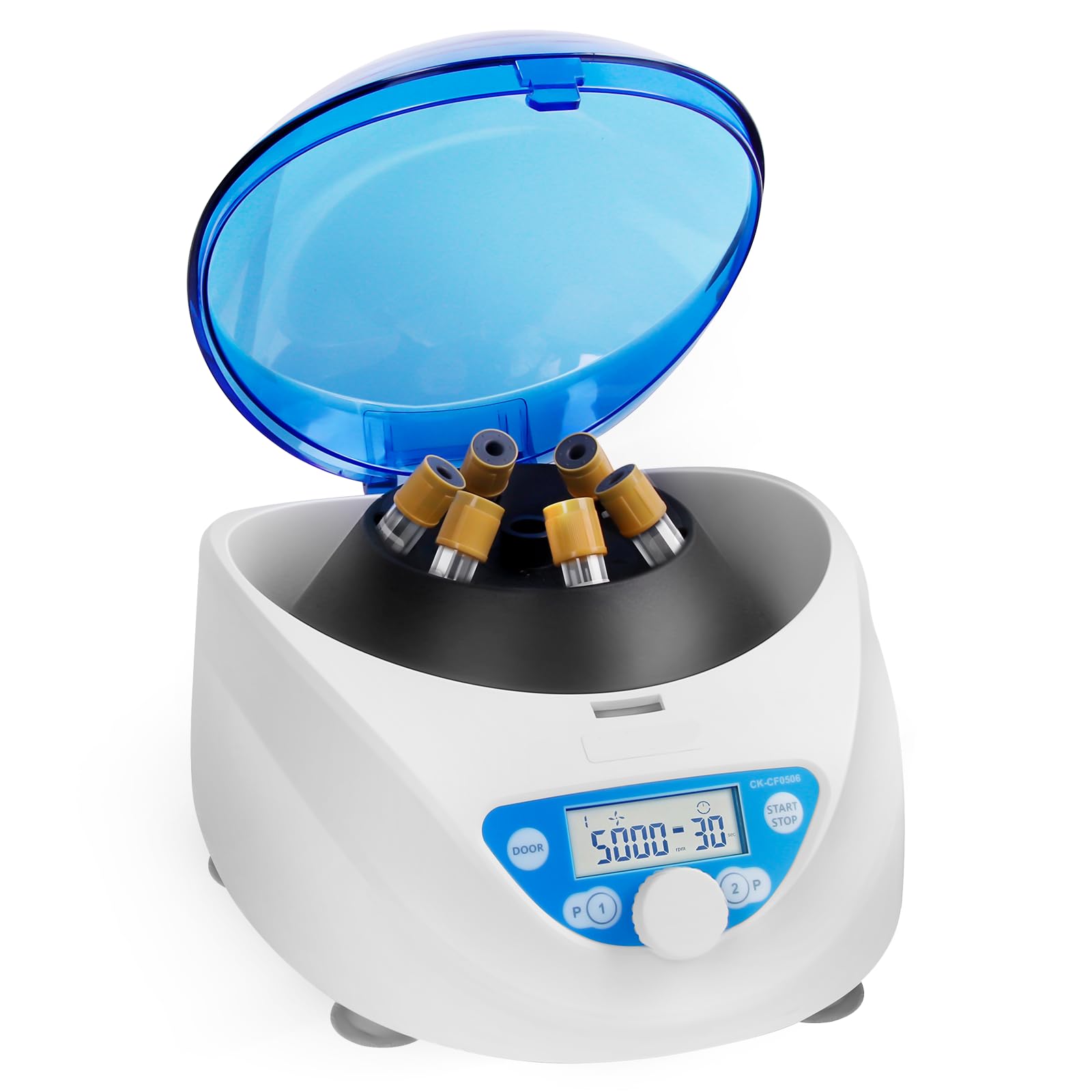 Centrifuga Laboratorio, 220V Centrifuga PRP Plasma 6x15mL/10mL/7mL/1.5-5ml, 300-5000rpm Max. 2600xg RCF per College del Laboratorio