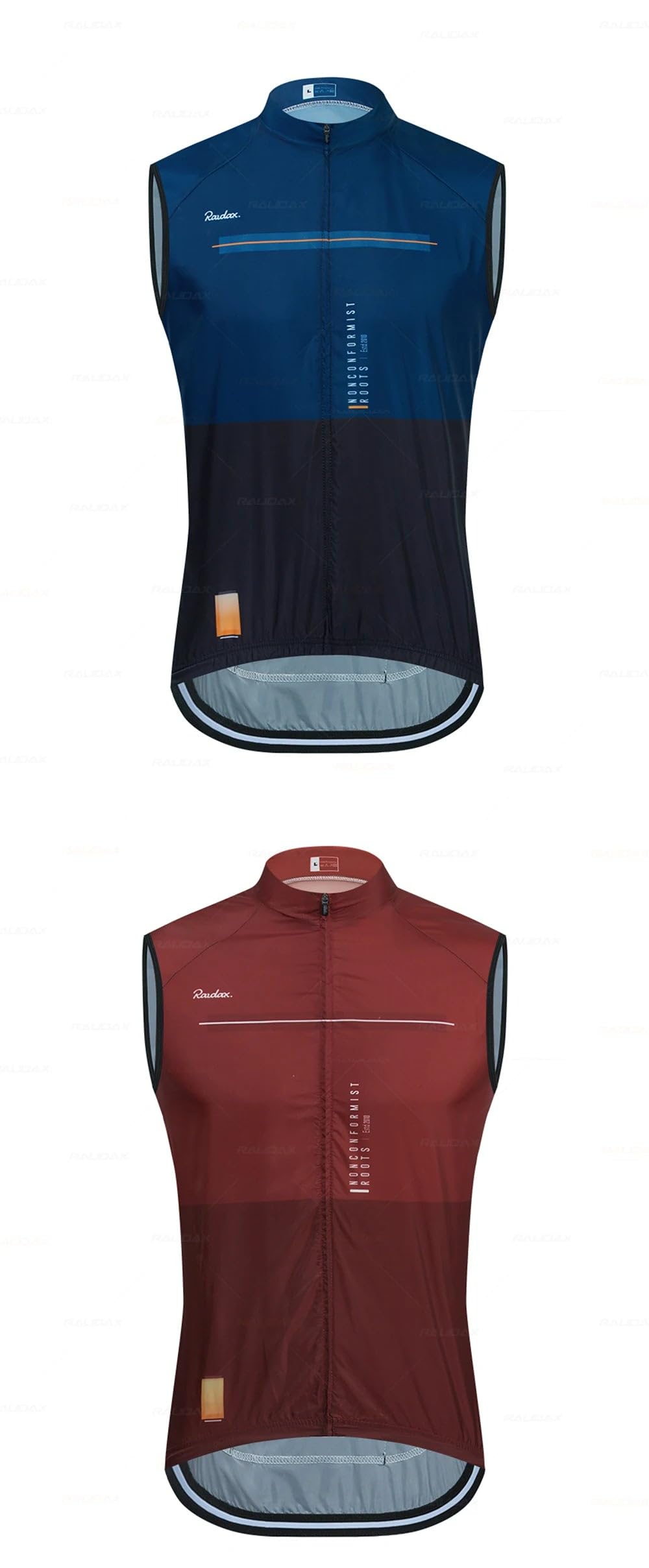 Generico Maglia da Ciclismo in Rete Nera Senza Maniche Traspirante Antivento Gilet per Bicicletta