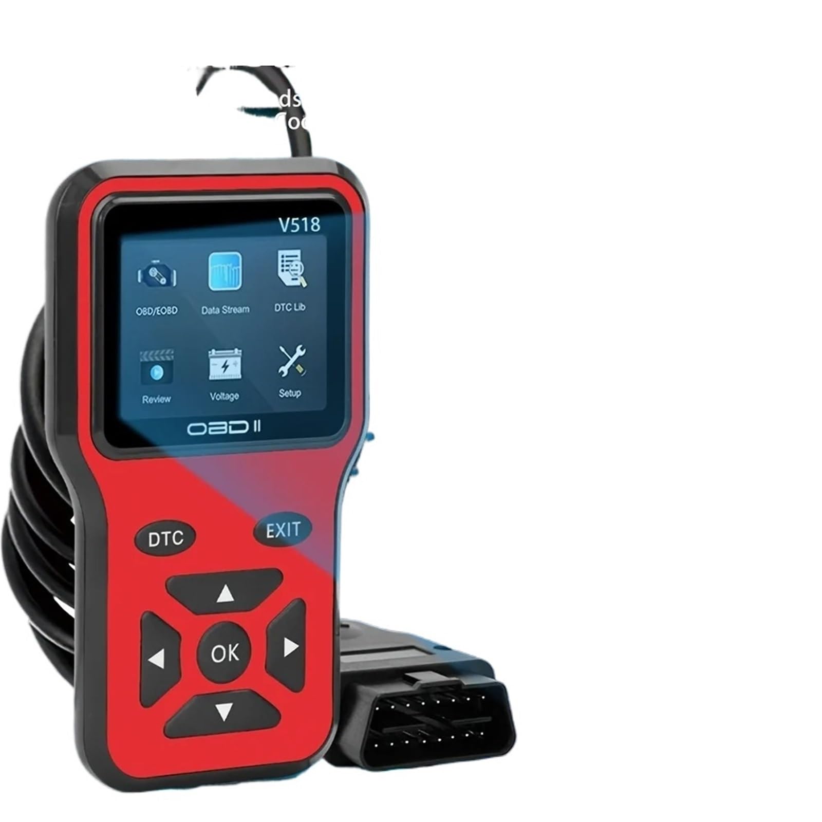 OBD2 Scanner V518- Instant Fault Code Reader and Voltage Check | Full System Diagnosis | 10 Second Analysis