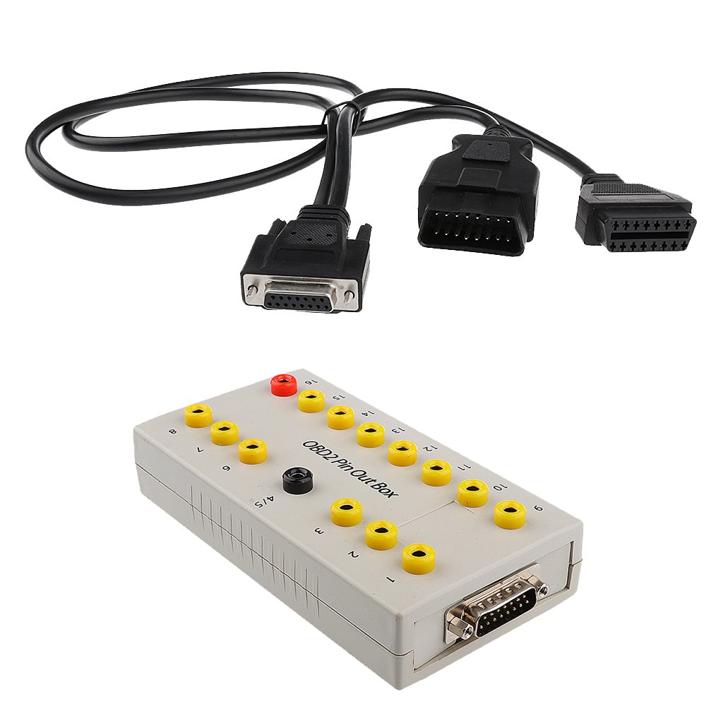 16pin Da 4mm Obd2 Eobd Breakout Box Tester Pin Out | Desertcart KUWAIT