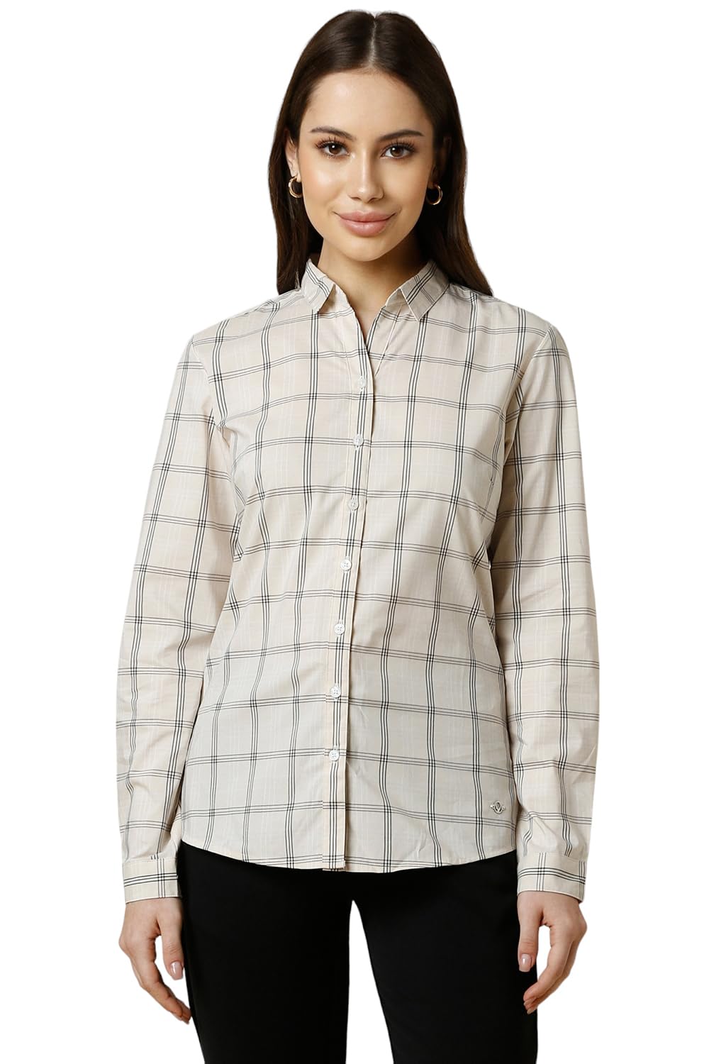 allen solly Women's Cotton Regular Fit Shirt-picture-40