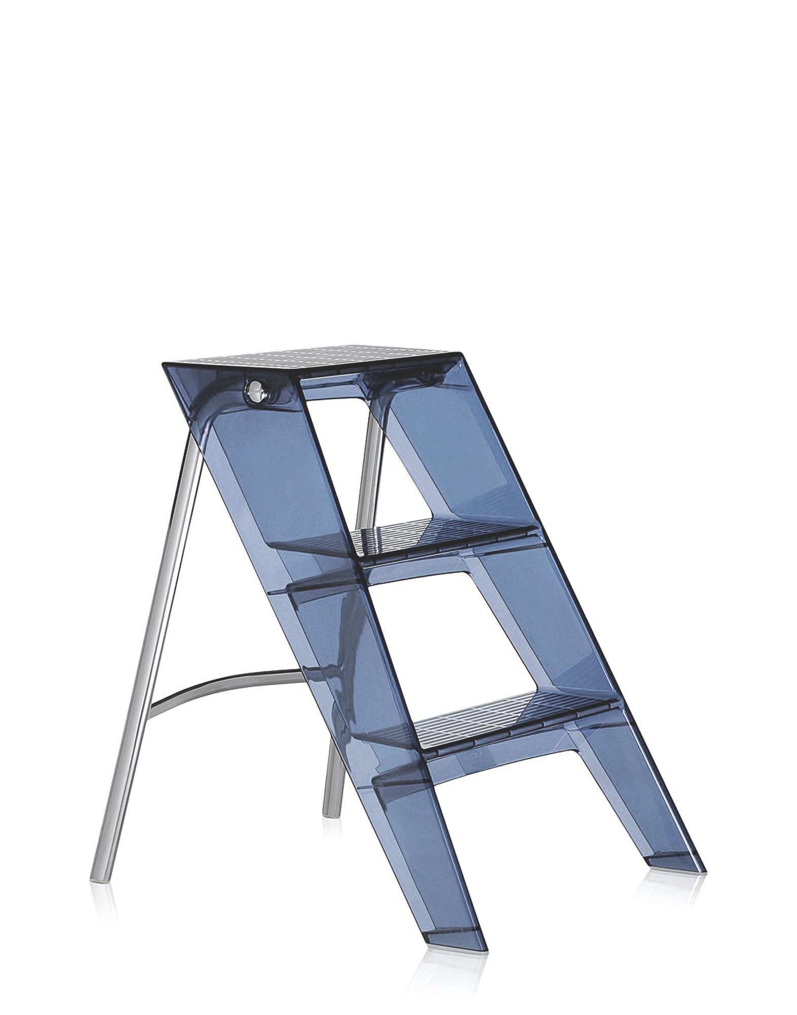 Kartell Upper, Échelle Pliante, Bleu Pastel