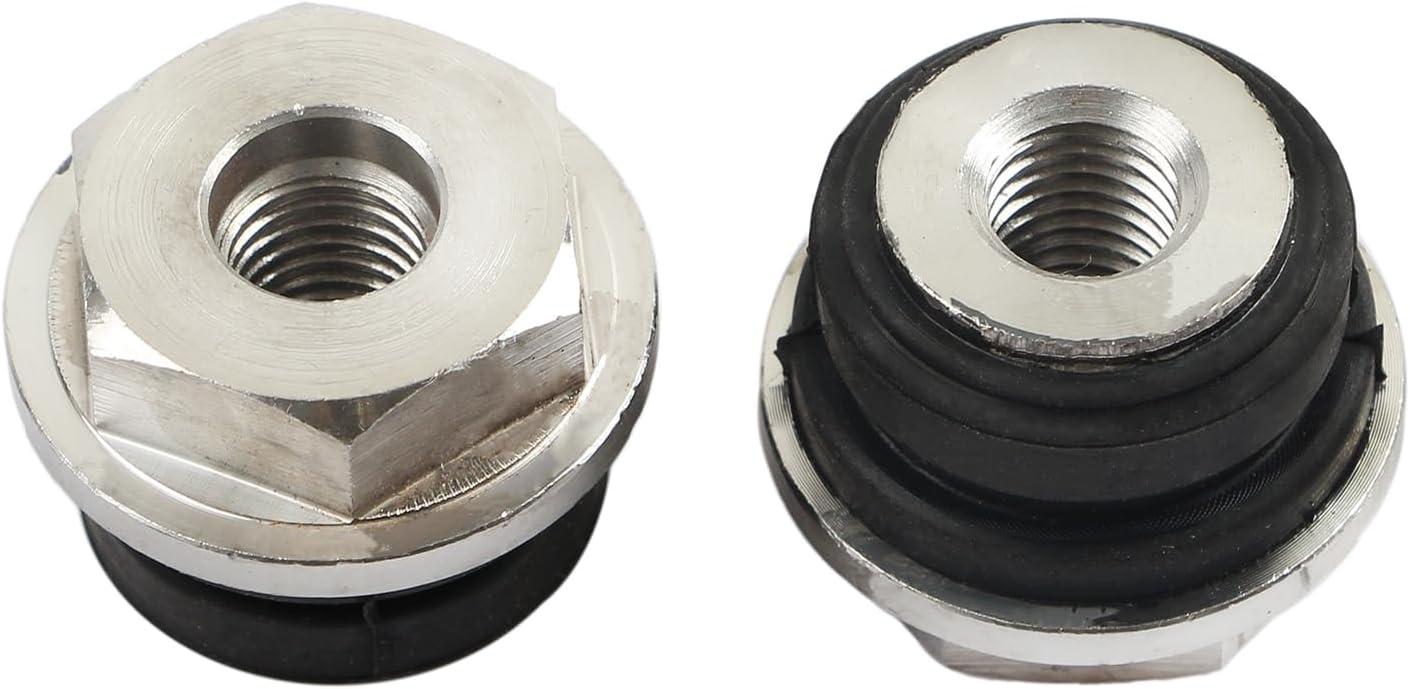 4 Pack Front Rack and Pinion Bushing Kit | Direct Replacement for Ford Explorer 2012-2015 | High-Strength Alloy Construction