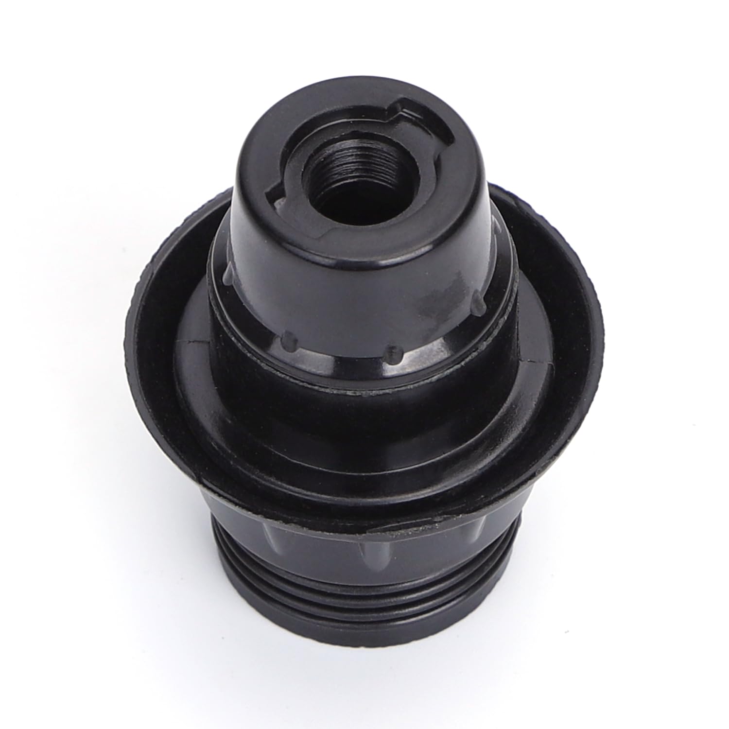 Douille E14 Autobloquante En Plastique Noir, Demi-filetage, Idéale Pour