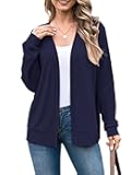 Yekaty Womens Lightweight Cardigan Sweaters Casual Long Sleeve Open Front Summer Cardigan