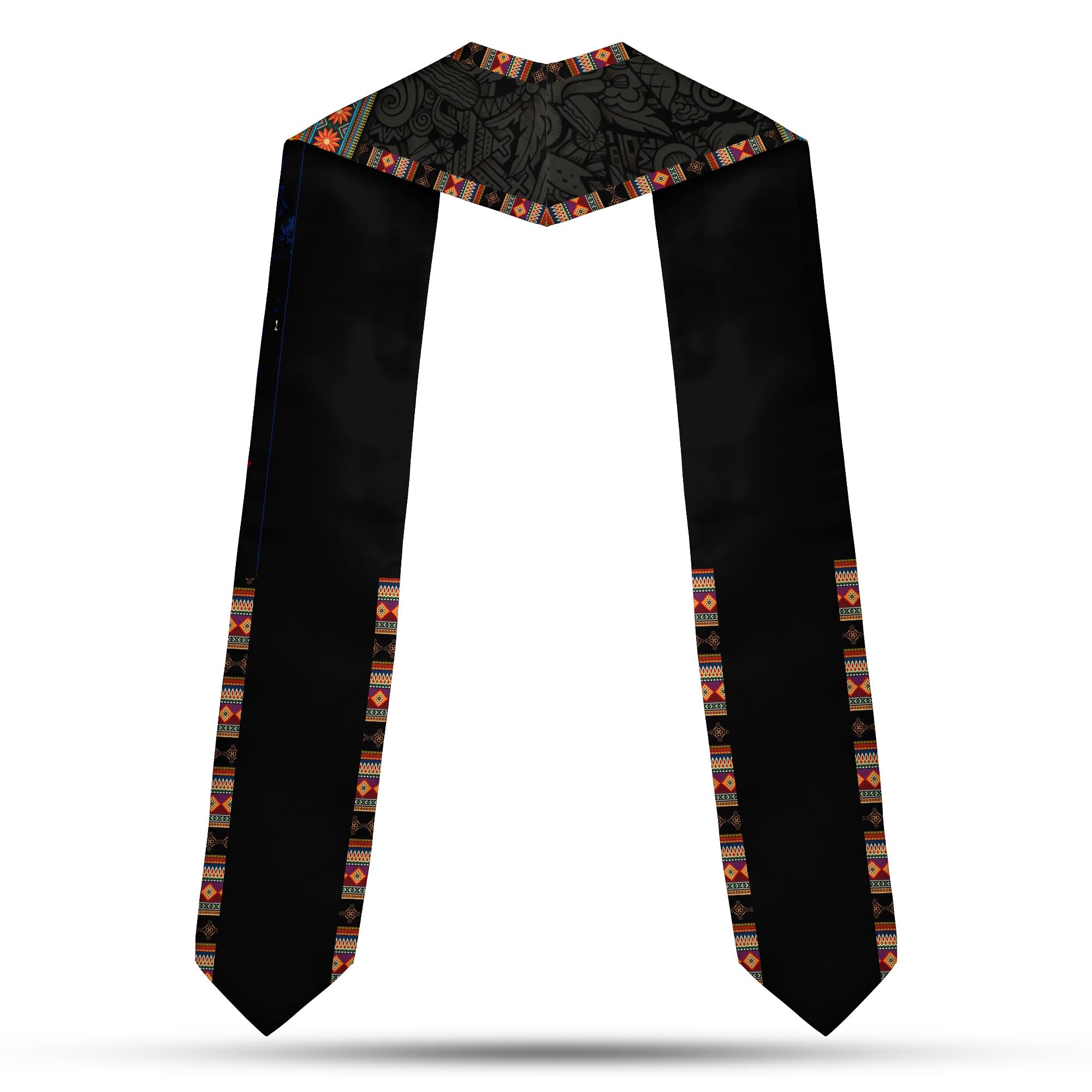 MonkeyVan Custom Colombian Graduation Sash 2025, Personalized Colombian American Stole, Colombia Flag Graduation Stole S64