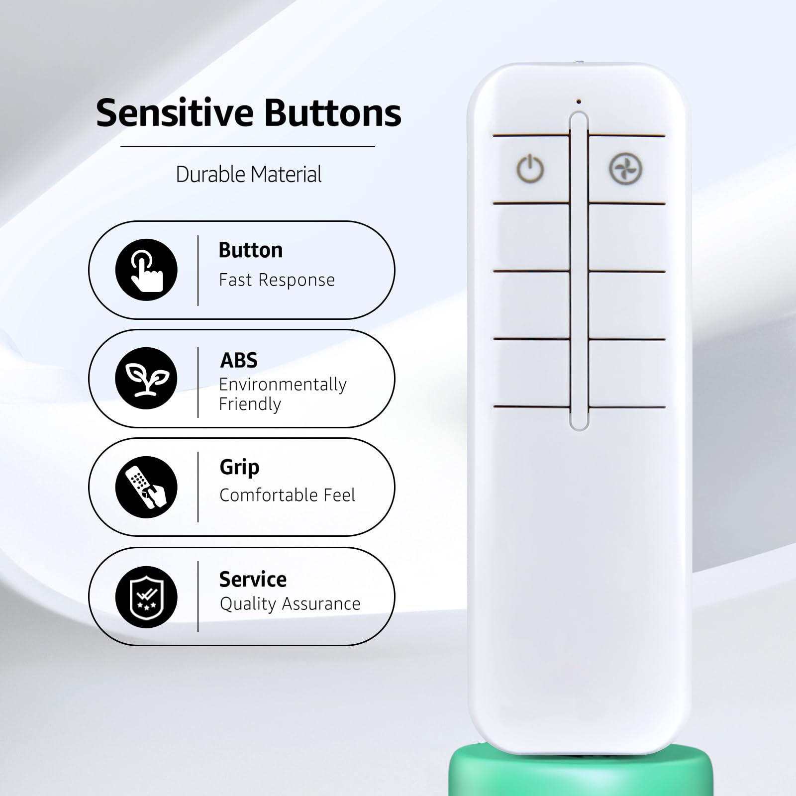 Replacement Remote Control For Lasko Tower Fan 4 Button
