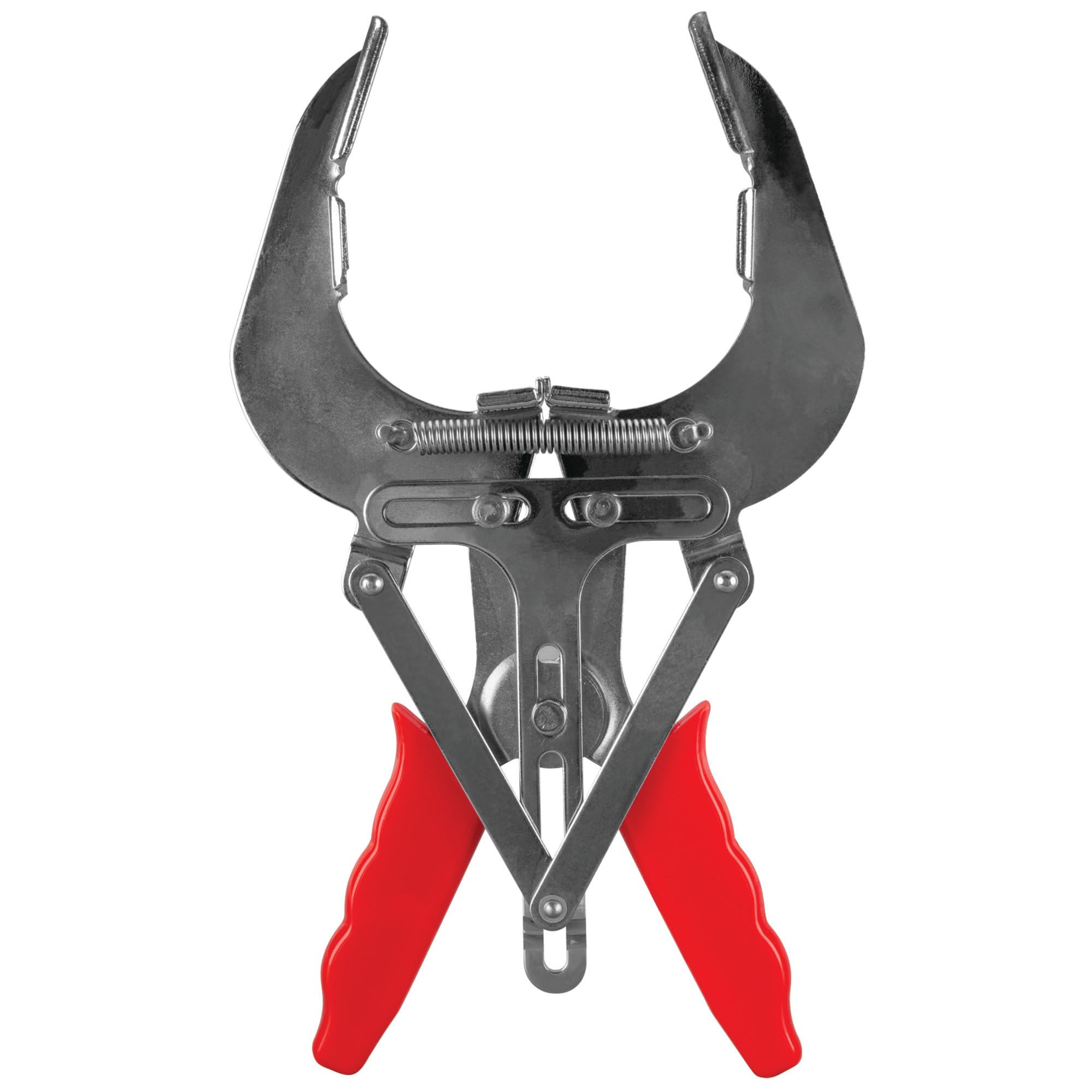 Performance Tool W80599 - Alicates de anillo de pistón de 6 pulgadas, acero de aleación, agarre acolchado de plástico, herramienta de revisión del motor, rojo