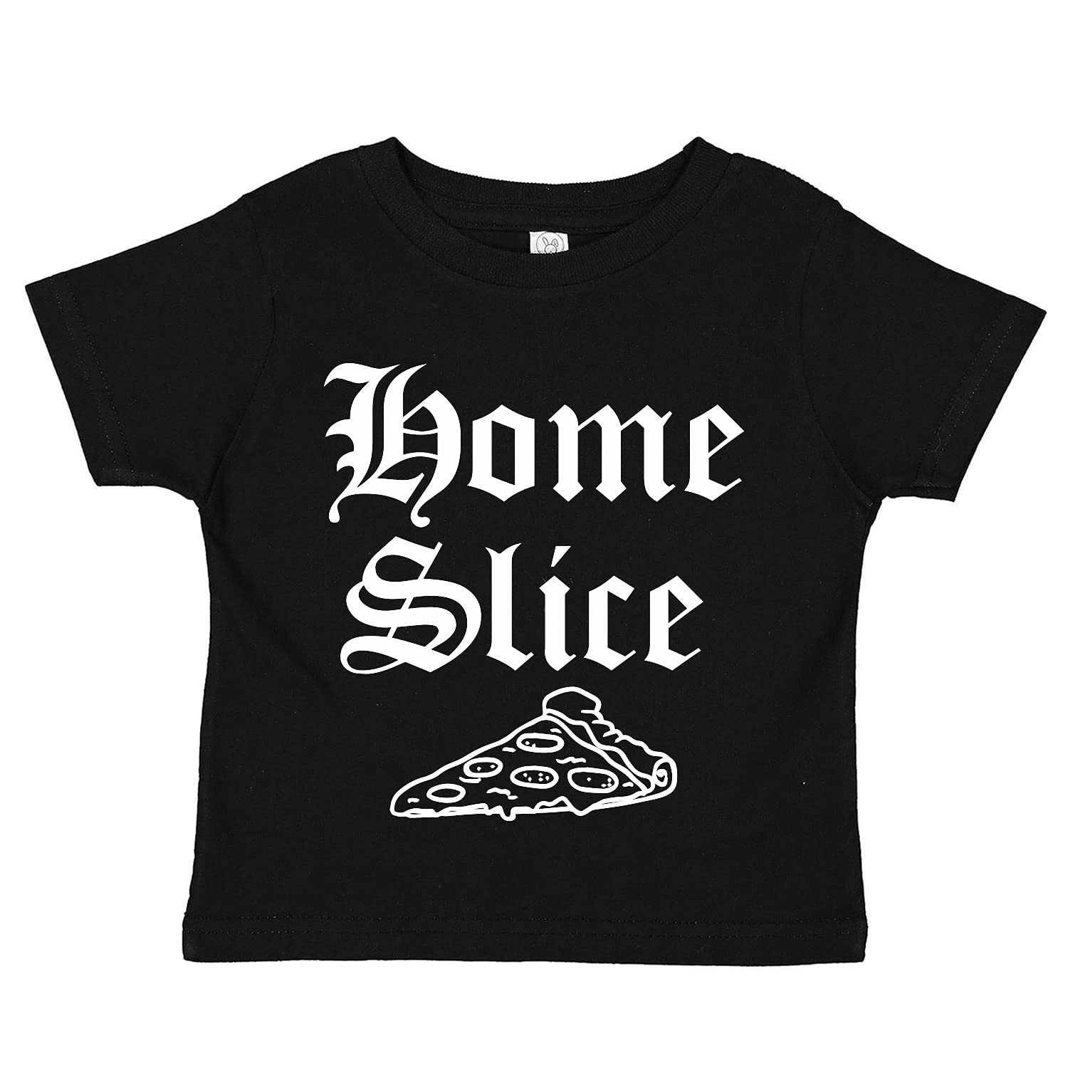 Home Slice Pizza Baby Infant Toddler Tee Shirt (Assorted Colors)
