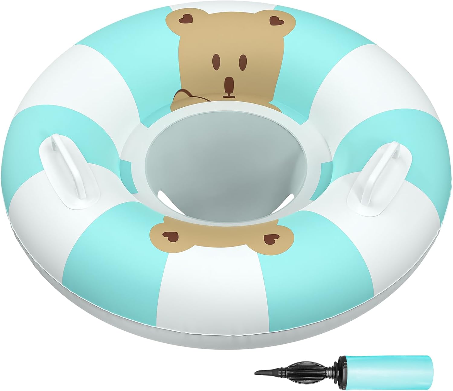 Baby Pool Float, Inflatable Kids Pool Floats for Baby 6-36 Months, Infant Swimming Float with Safety Seat for Boys Girls