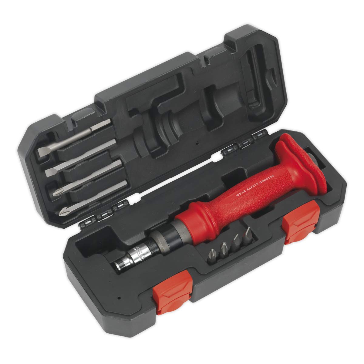 Sealey AK2084 10pc 1/2"" WallDrive Impact Heavy Duty Protection Grip Driver Set