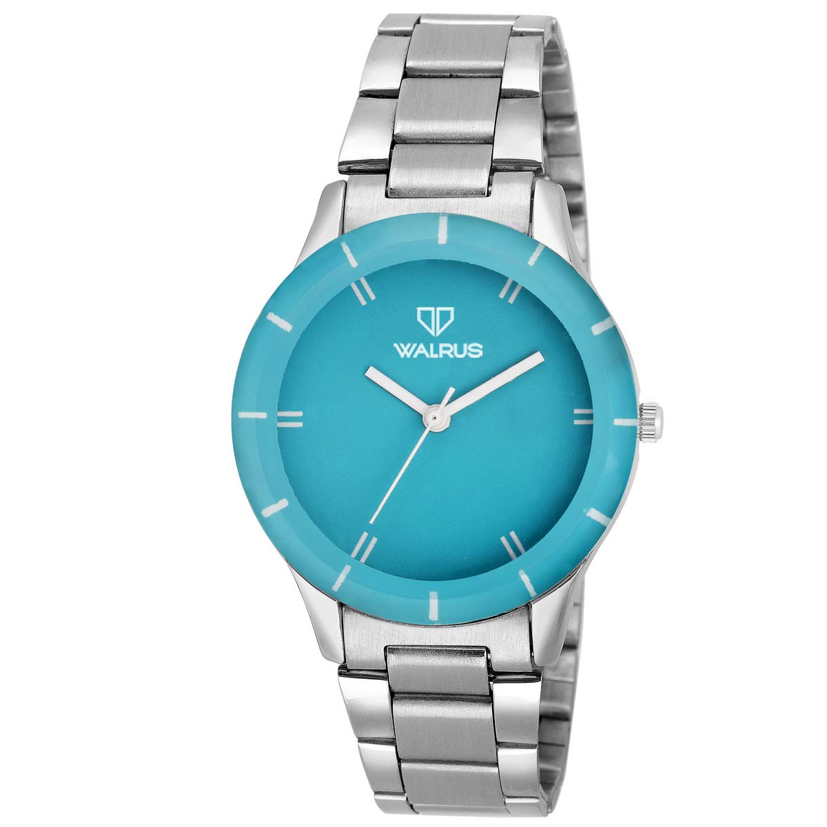 Walrus Colors II Series Cyan Dial Stainless Steellic Women Wristwatch (B0C4L36HW6) Amazon Price History, Amazon Price Tracker