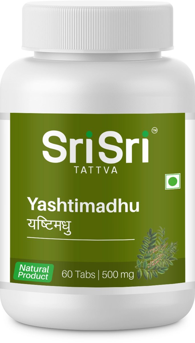 Sri Sri Tattva Yashtimadhu 500Mg Tablet - 60 Count