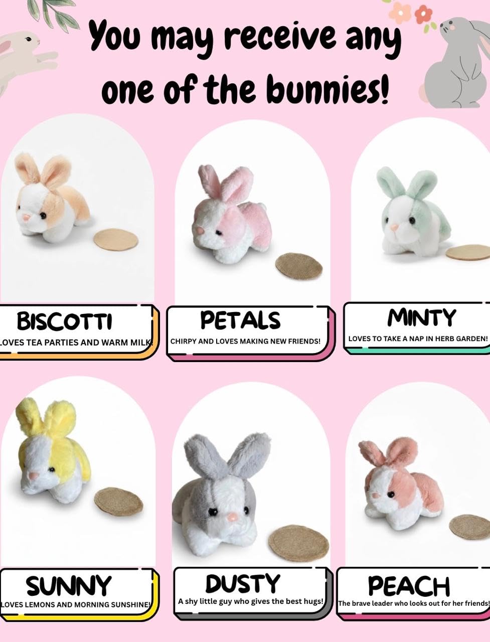 OTTO'S WORLD Magnetic shoulerpet for Kids (Rabbit), Plushie, Soft Toy for Girls/Boys, Cute and Premium Return Gift Birthday 4