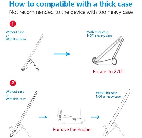Miniatura 6 de 4 soportes de teléfono móvil ajustables para escritorio compatibles con iPhone 14 13 12 11 8 Pro Max SE XS XR Plus Samsung Galaxy Note20 S20 S10 S9
