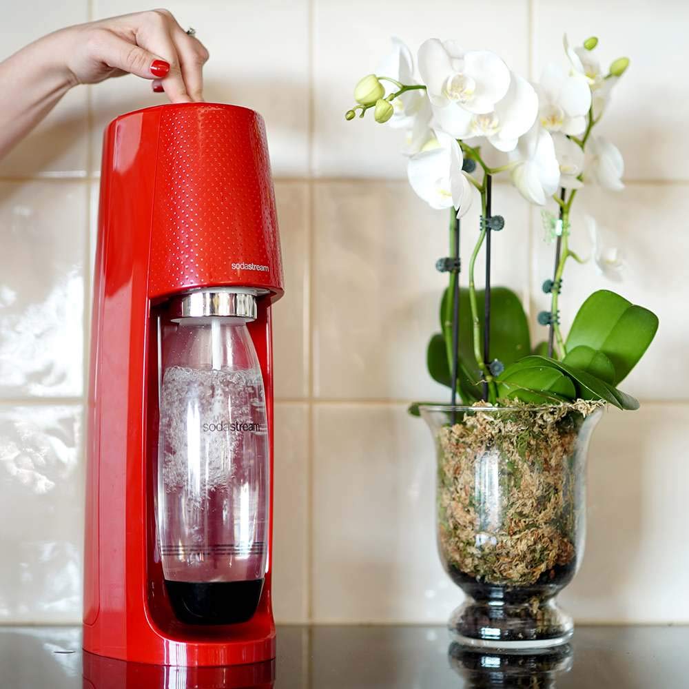 Sodastream Spirit - Machine à eau pétillante - Rouge