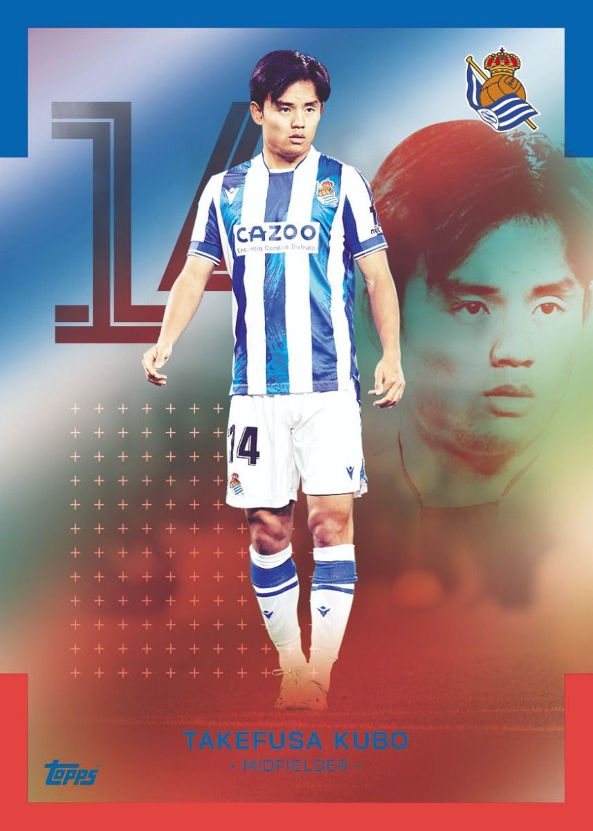 50シリロベルト・ナバーロ選手Topps レアル・ソシエダ 22-23