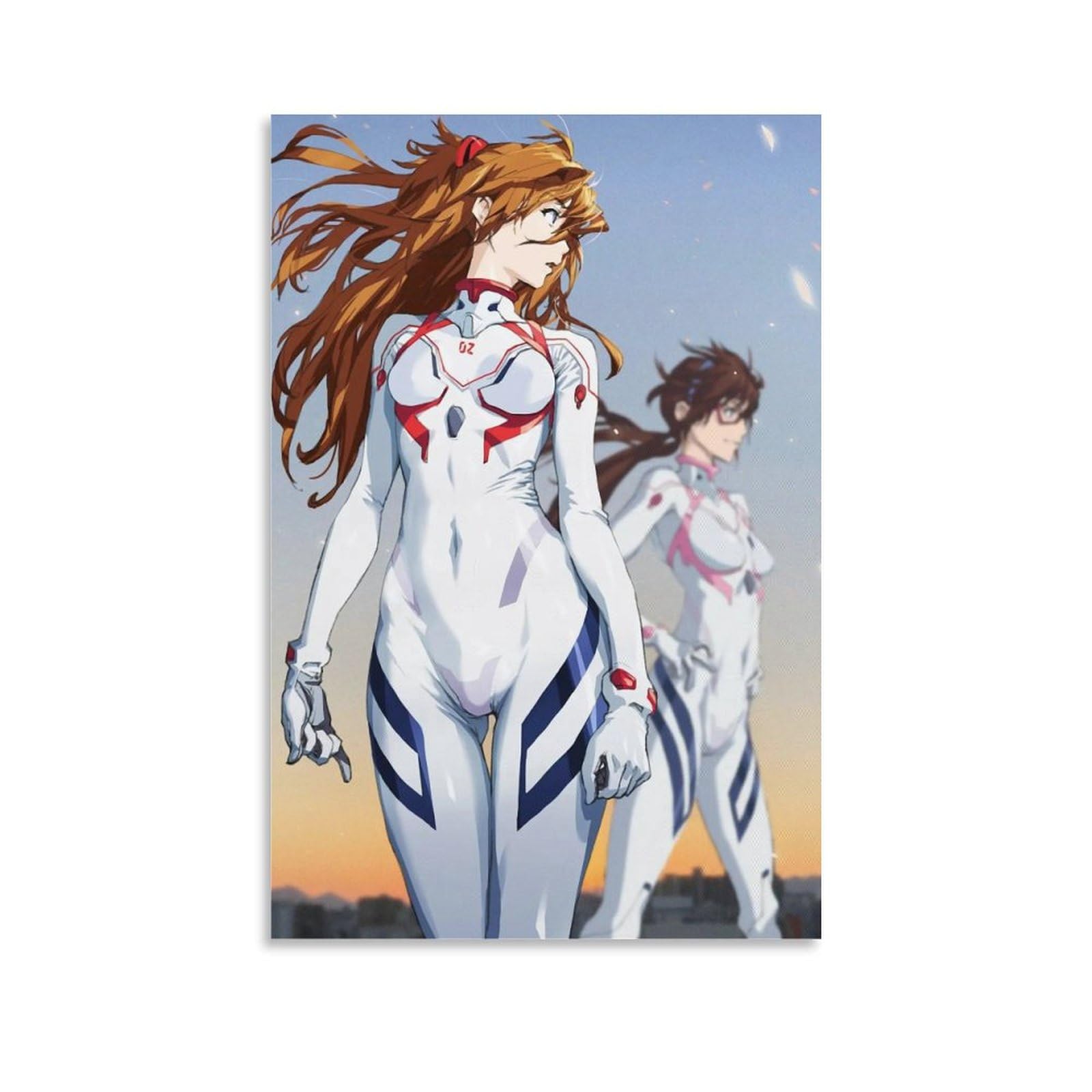 Amazon.co.jp: 絵画 大きいサイズ 式波・アスカ・ラングレー 真希波 